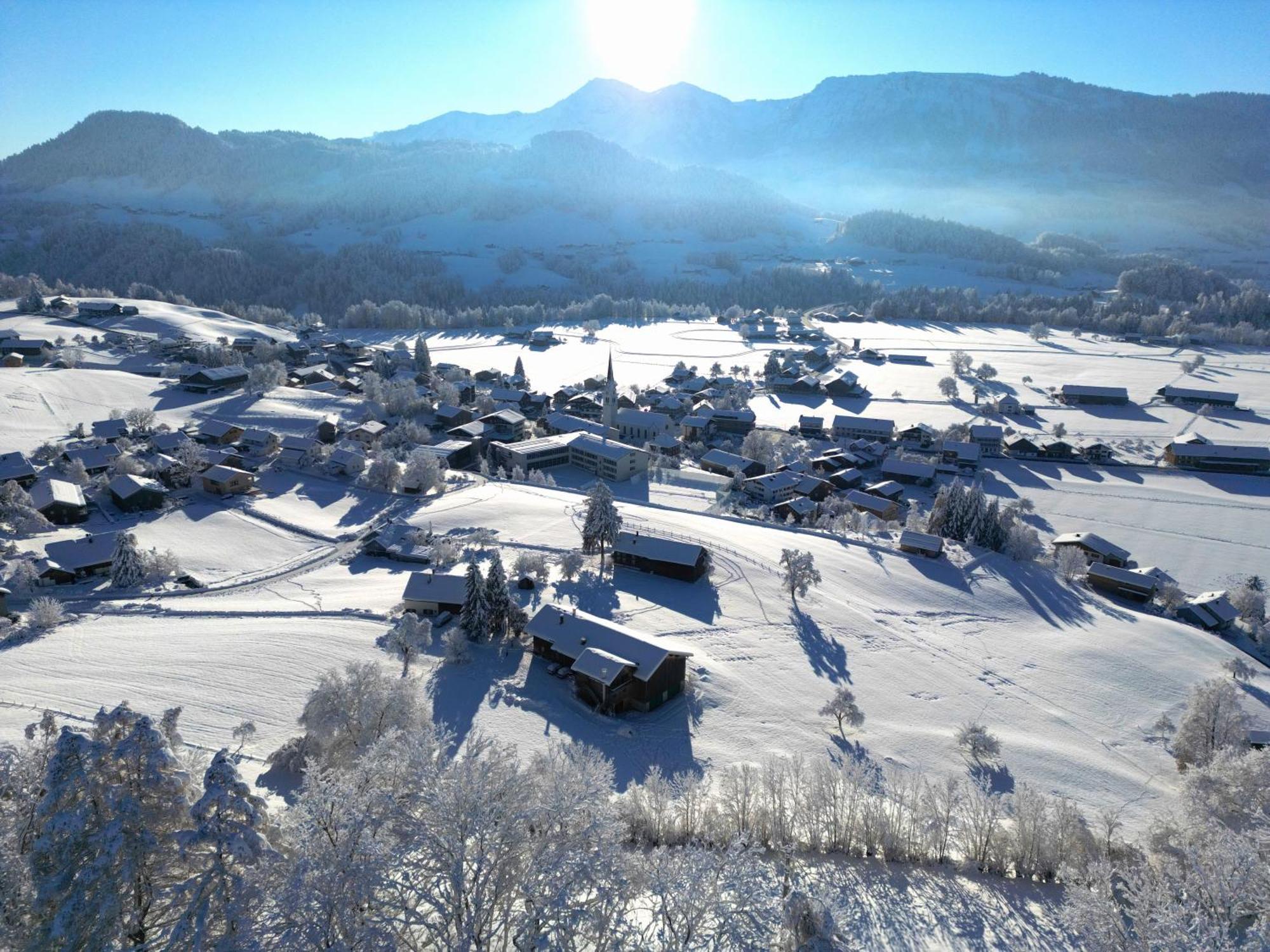 Bergoase Hohenegg Villa Lingenau Buitenkant foto