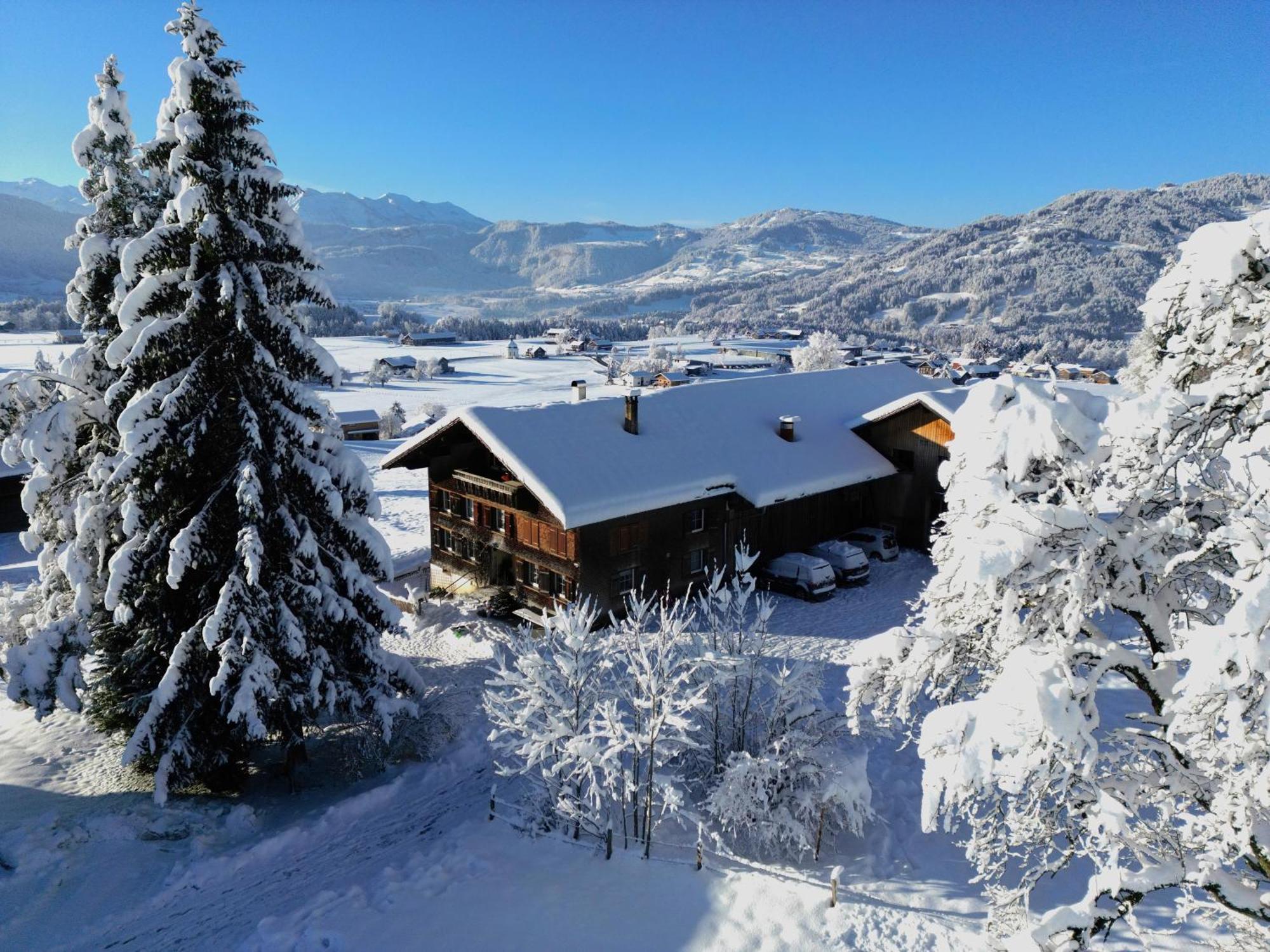 Bergoase Hohenegg Villa Lingenau Buitenkant foto