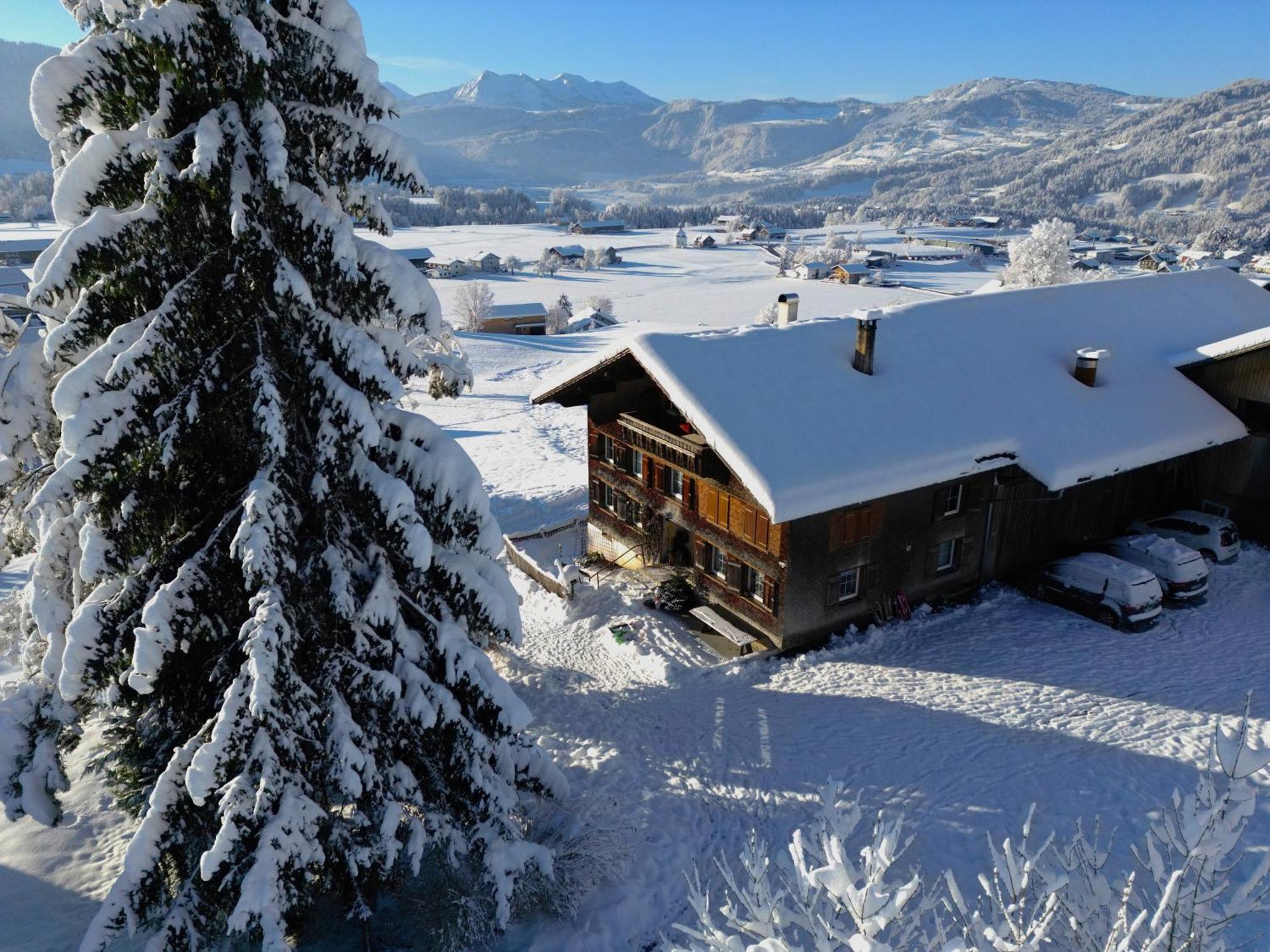 Bergoase Hohenegg Villa Lingenau Buitenkant foto